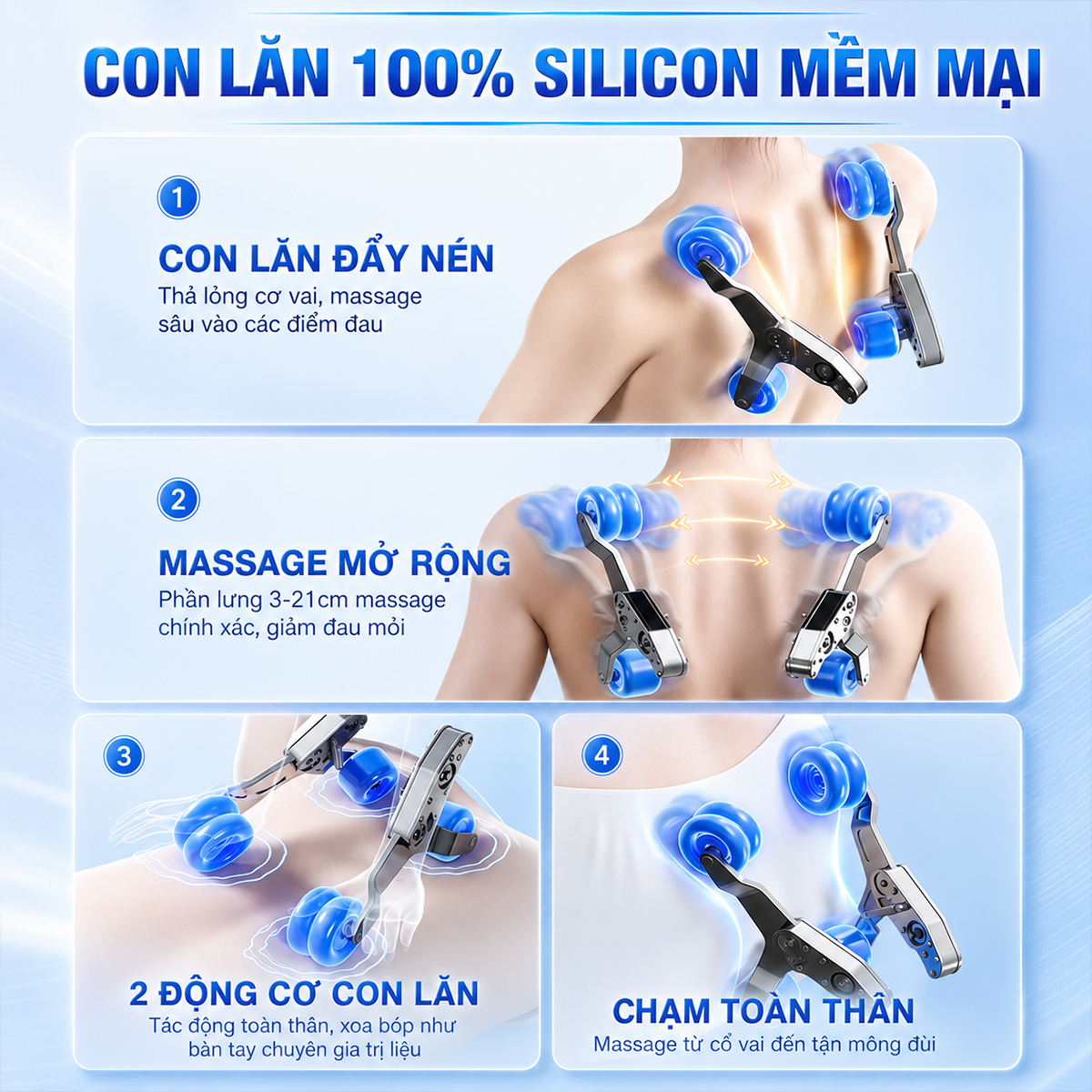 Ghế massage OKACHI DUAL CORE MASTER JP-9800X